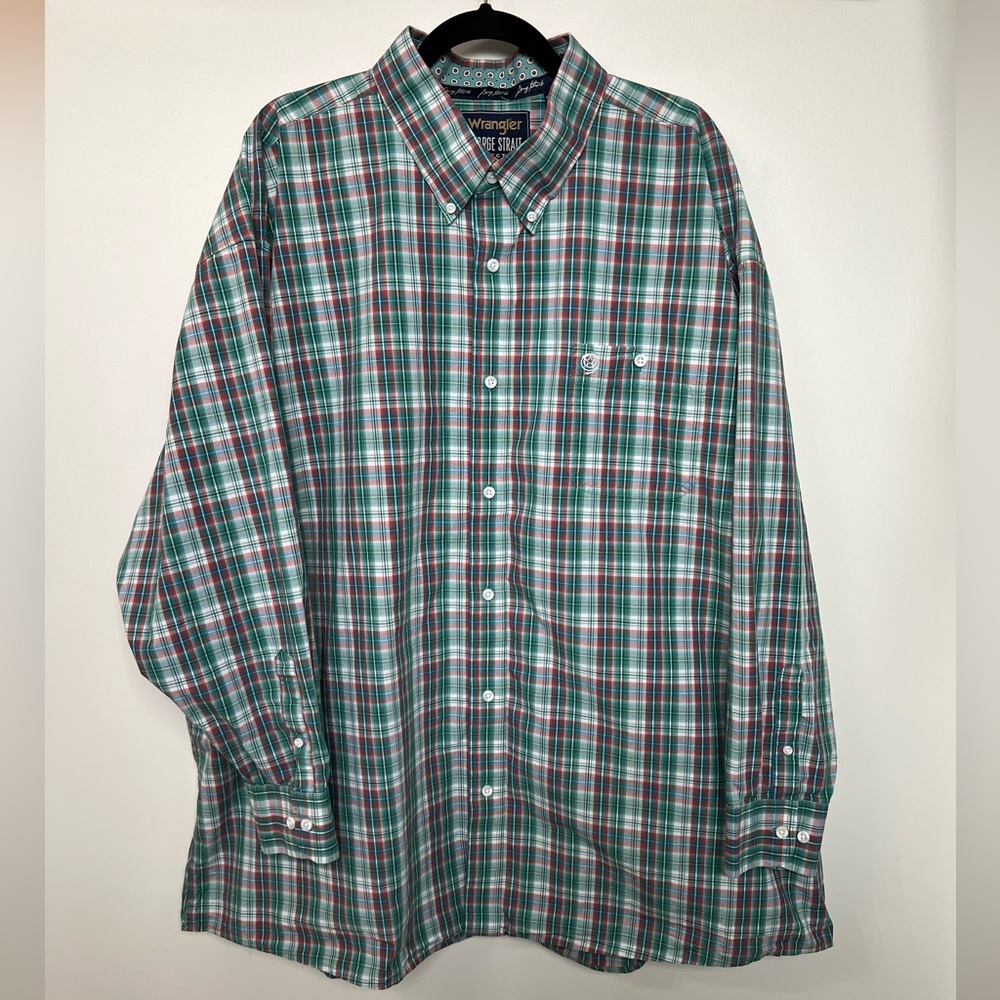 Wrangler George Straight Western Shirt size 4XL